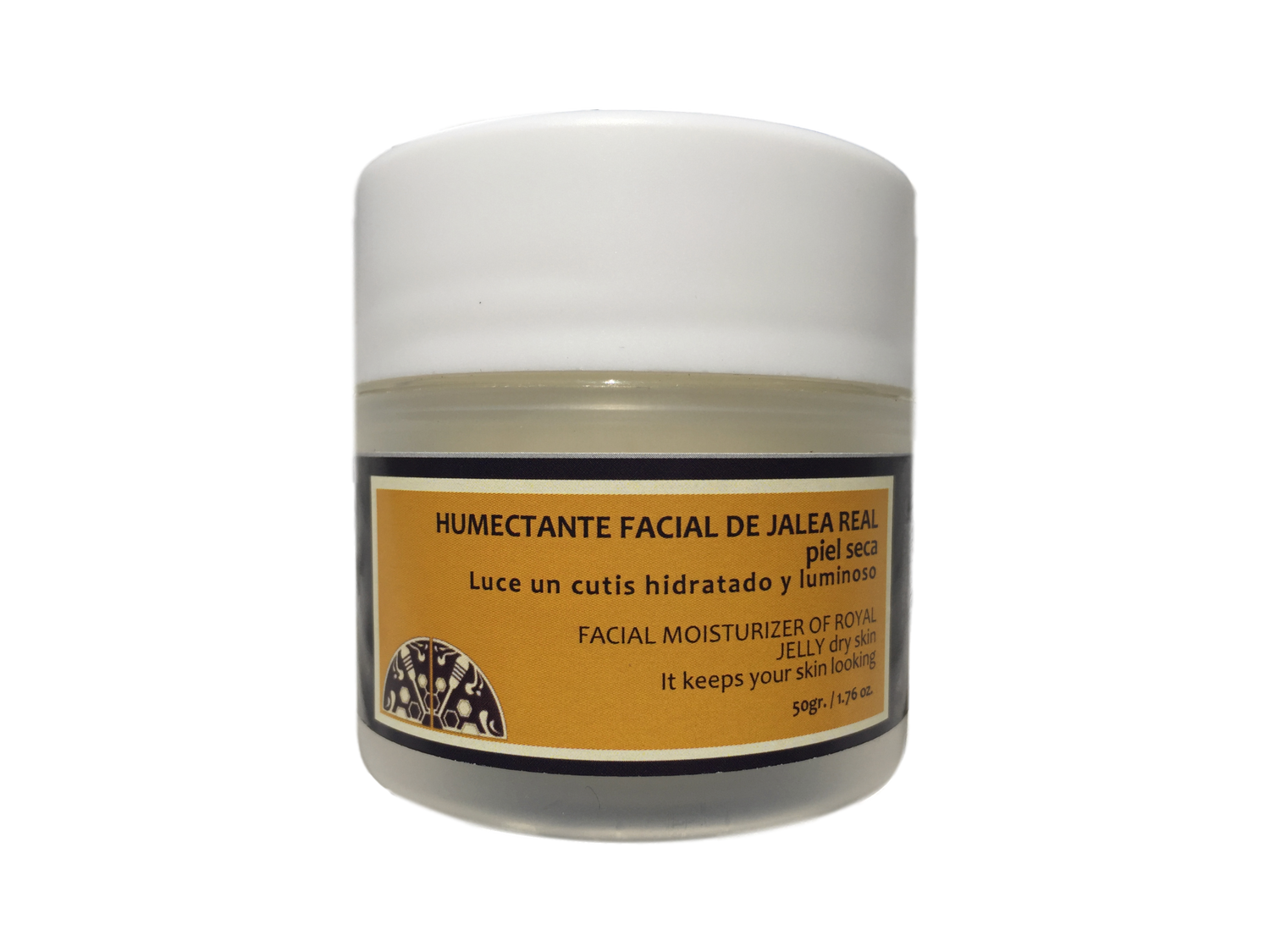 Humectante facial de jalea real