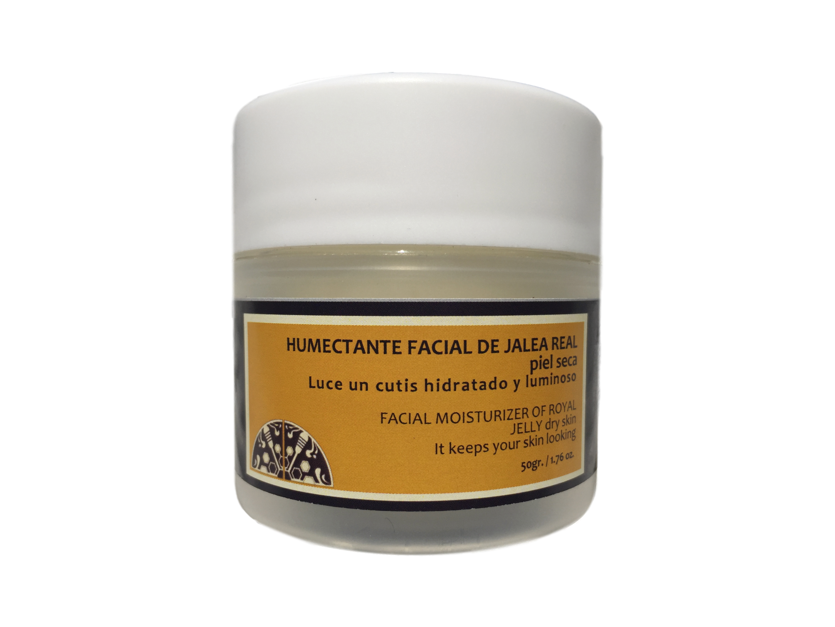 Humectante facial de jalea real