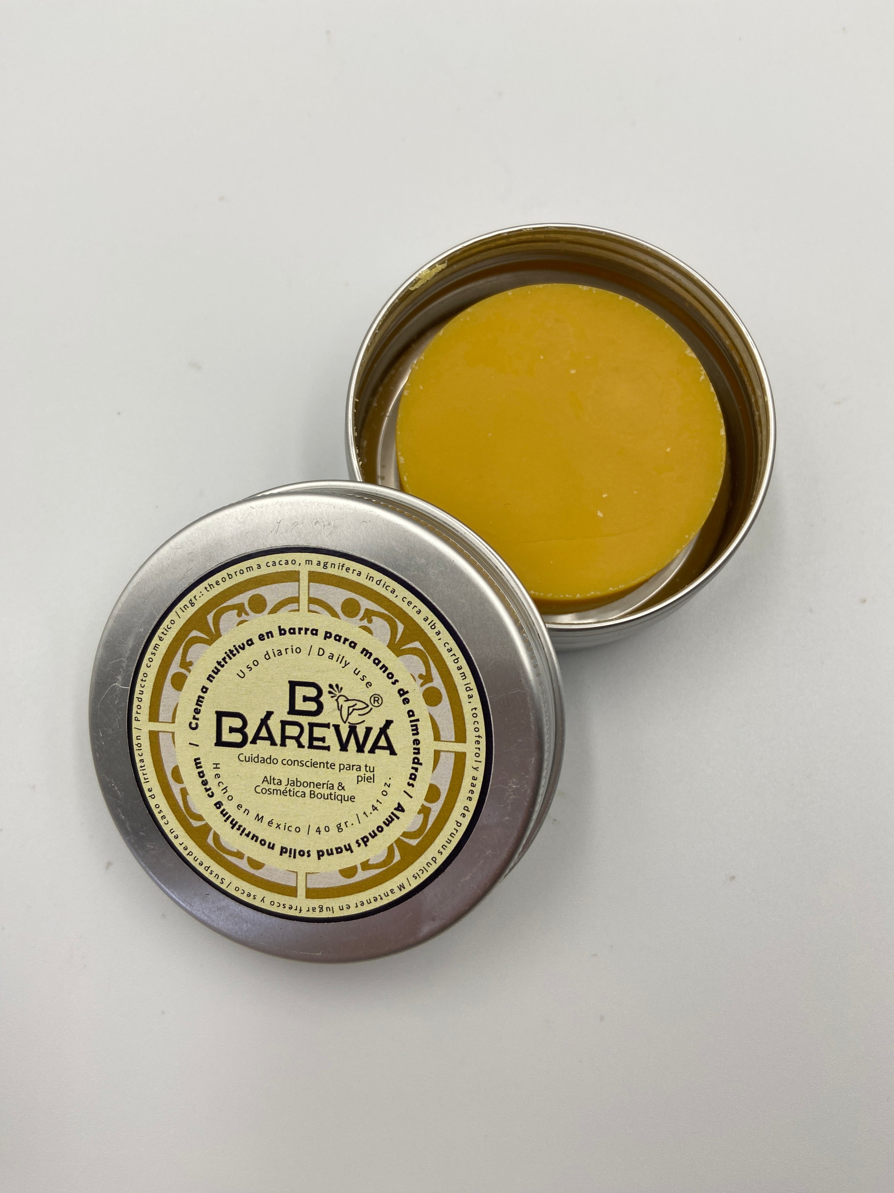 Crema nutritiva en barra para manos