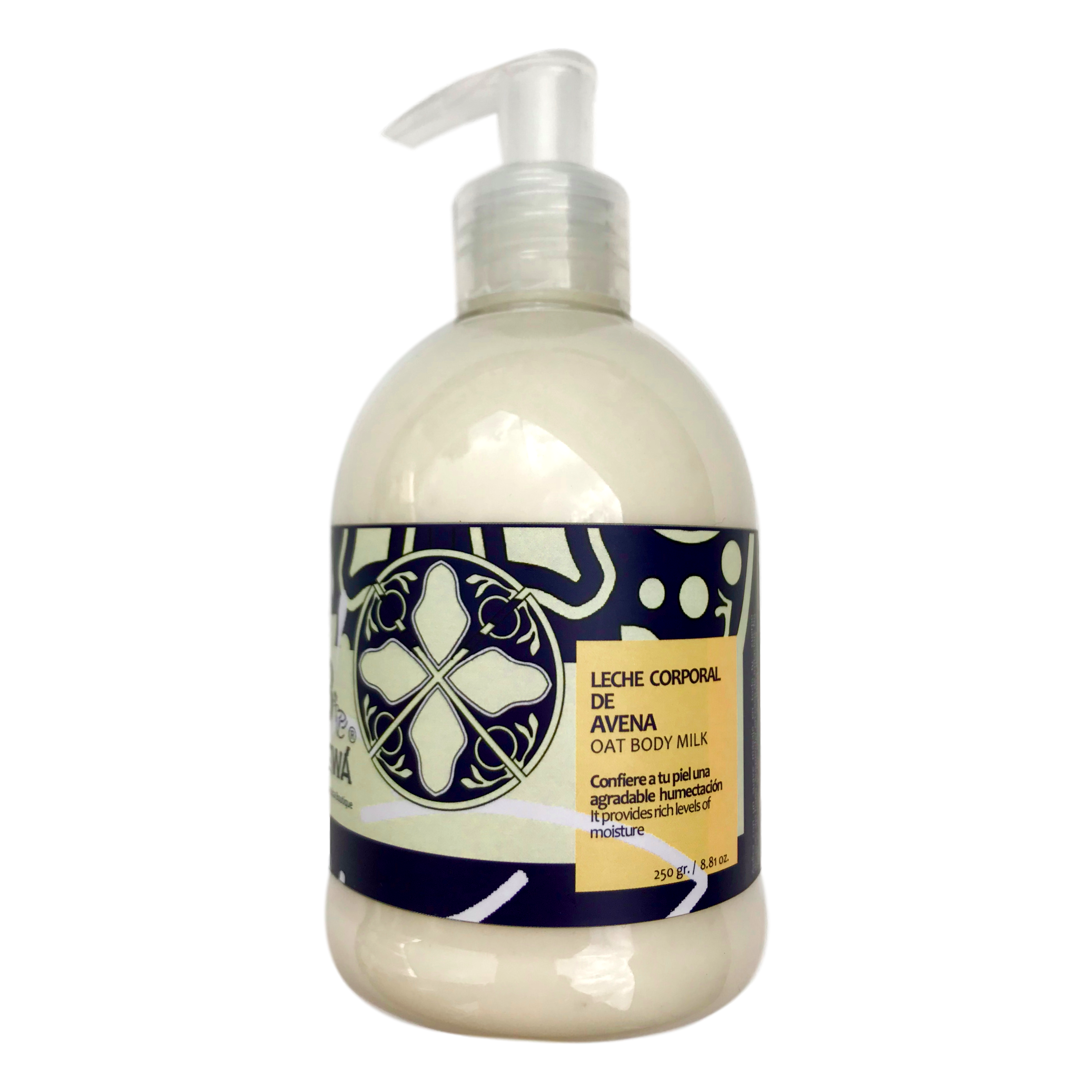 Leche corporal de avena