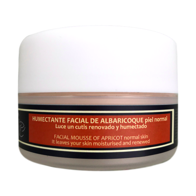 Humectante facial de albaricoque