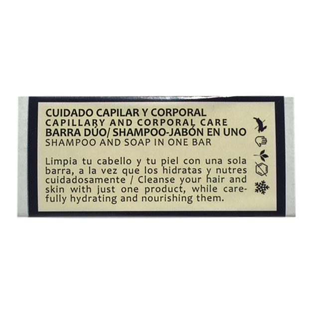 Barra Dúo (shampoo y jabón en uno)