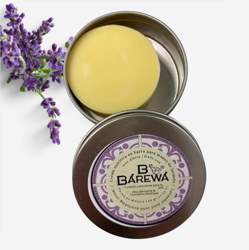 Crema nutritiva en barra para manos