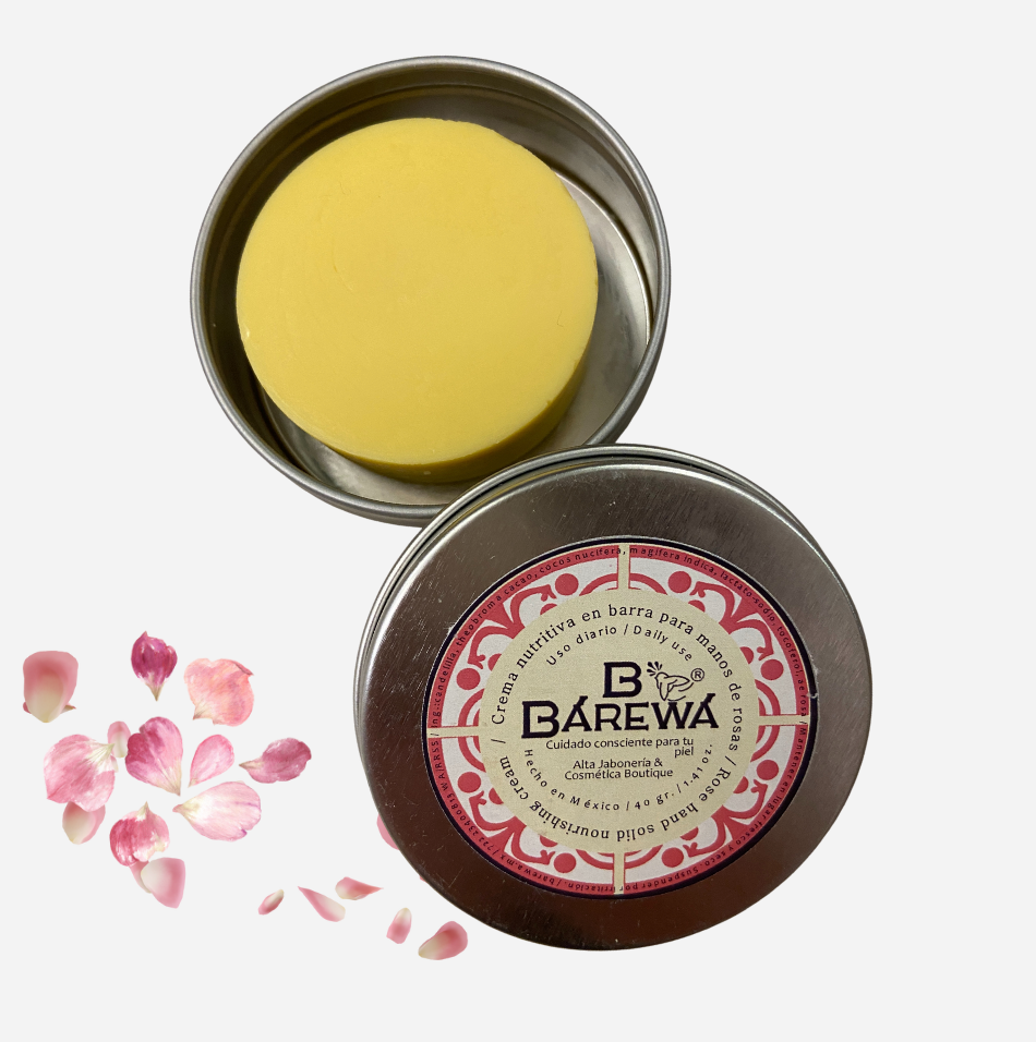 Crema nutritiva en barra para manos