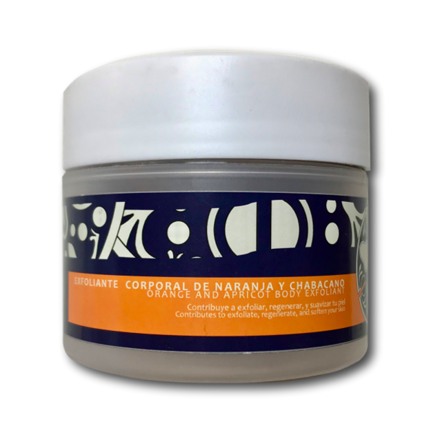 Exfoliante corporal de naranja y chabacano