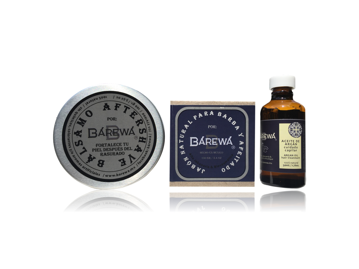 Kit afeitado + aceite de argán