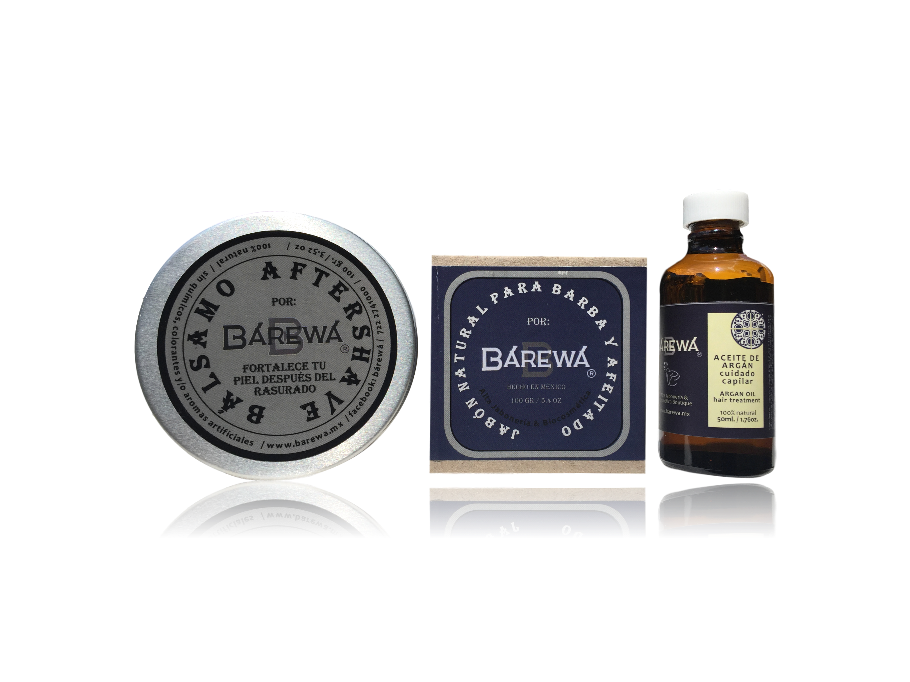 Kit afeitado + aceite de argán