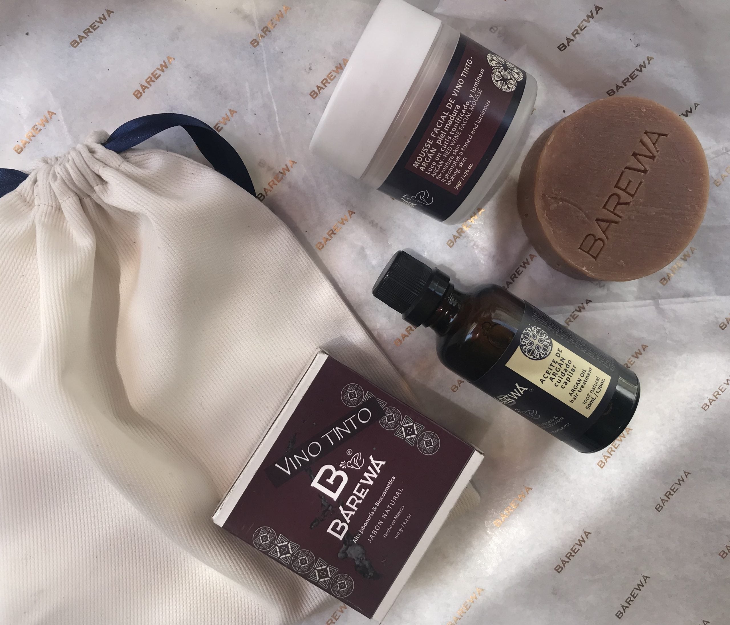 Kit Vino tinto-argán
