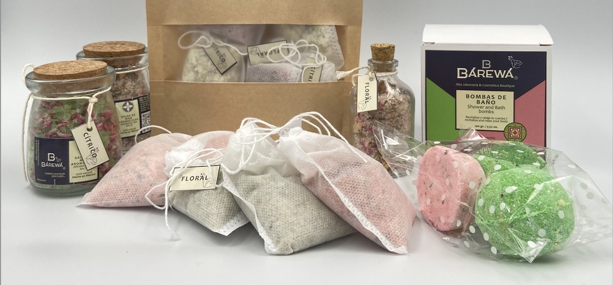 Sales y bombas de baño