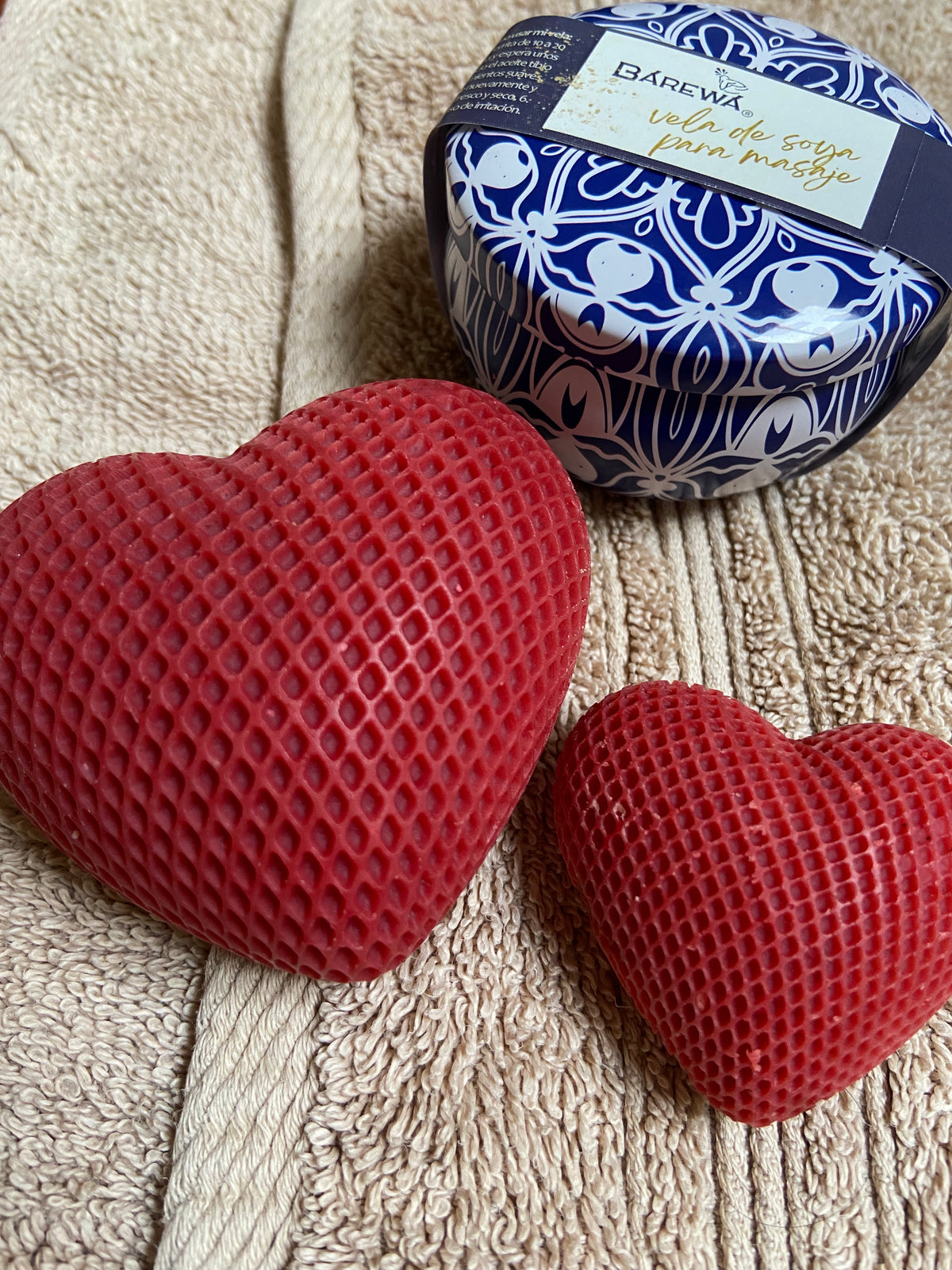 Kit de jabón y vela de masaje