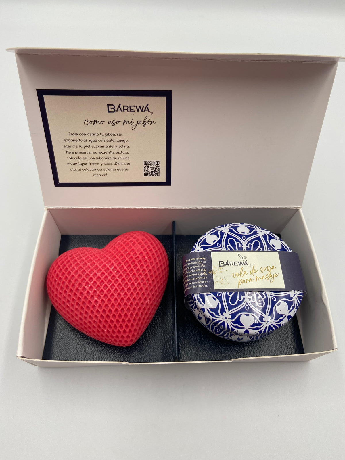 Kit de jabón y vela de masaje