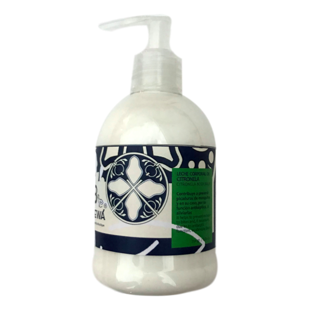 Leche corporal de citronela