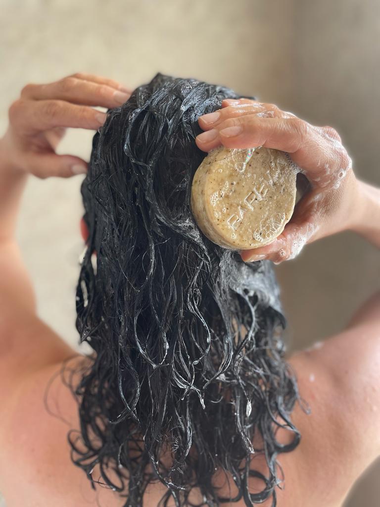 Shampoo sólido romero-menta