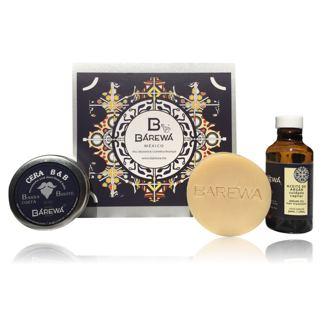 Kit barbados + aceite de argán