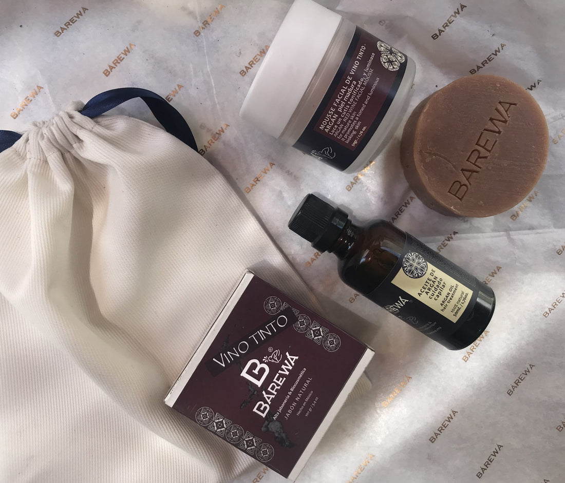 Kit Vino tinto-argán